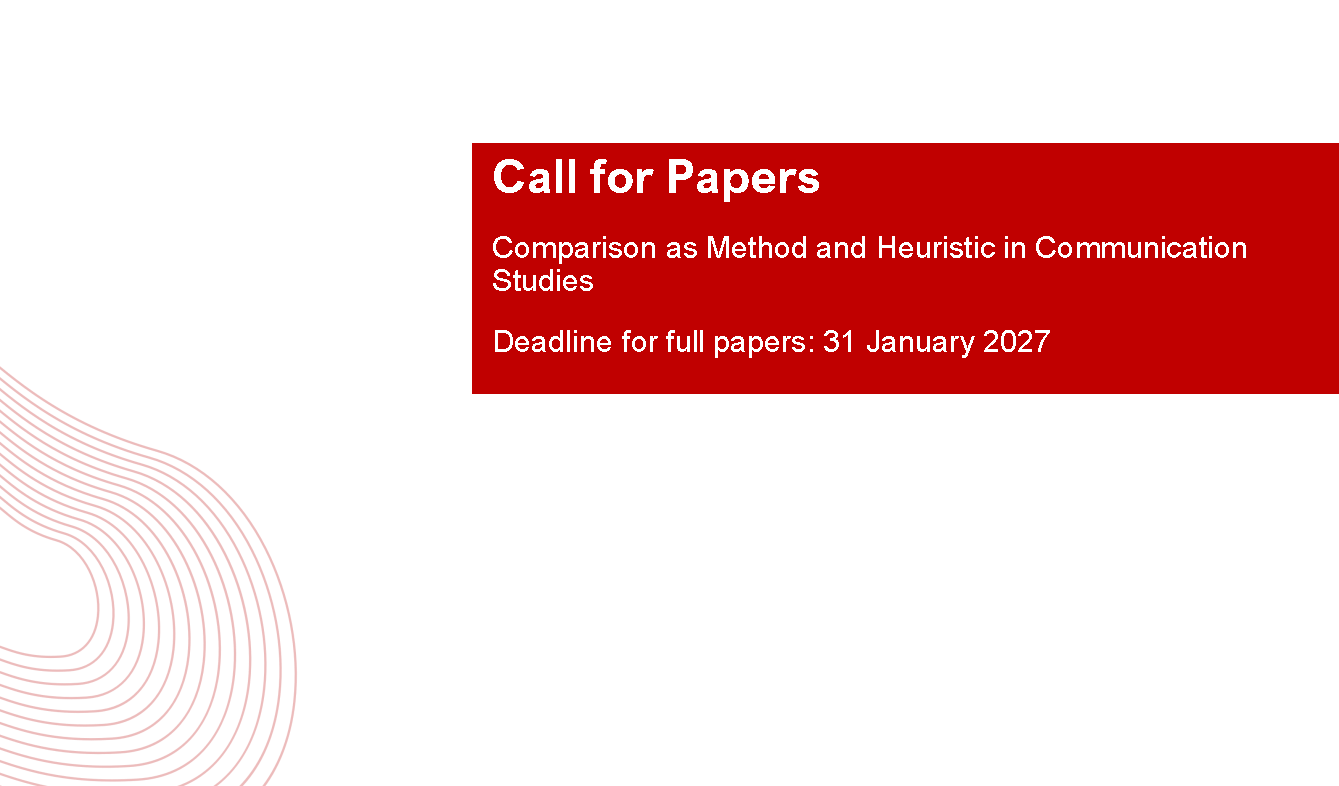 Call for Papers for Special Section "Comparison as Method and Heuristic in Communication Studies"