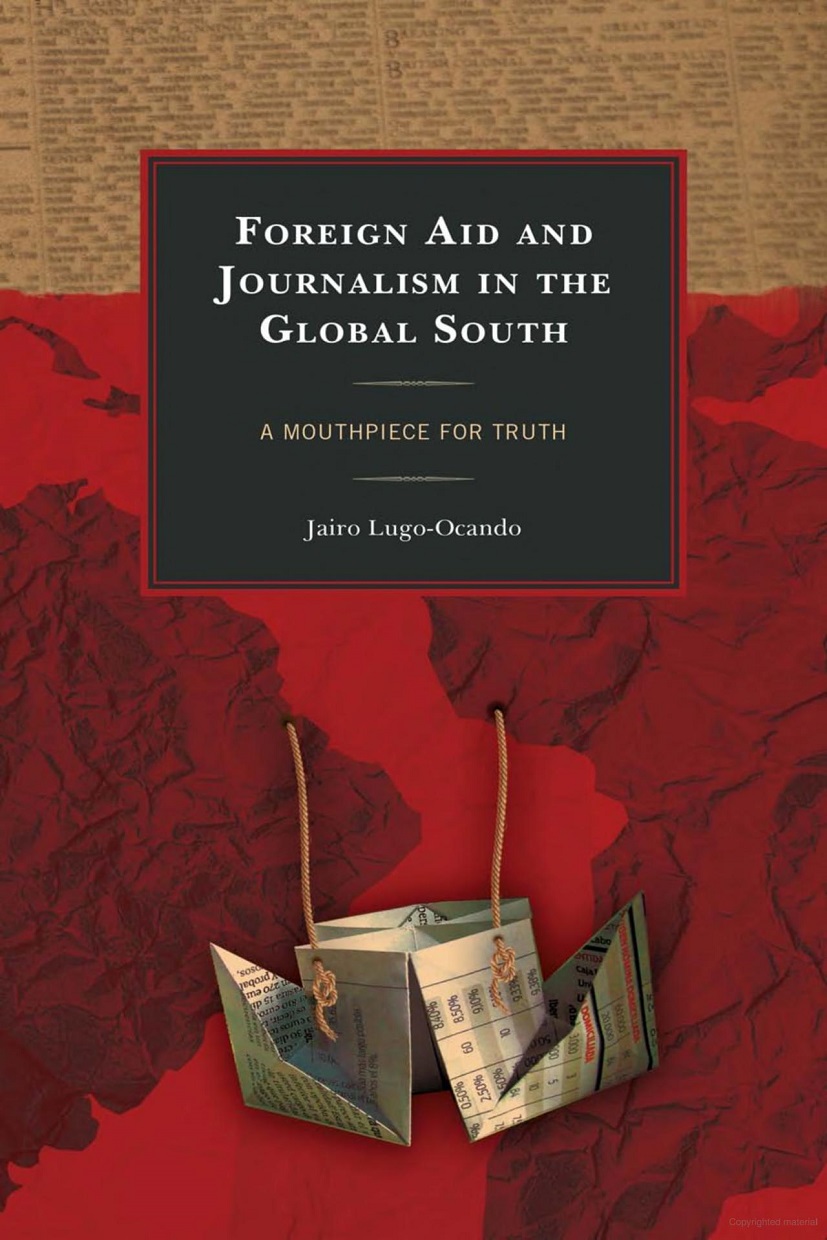 Image of book cover "Foreign Aid and Journalism in the Global South"